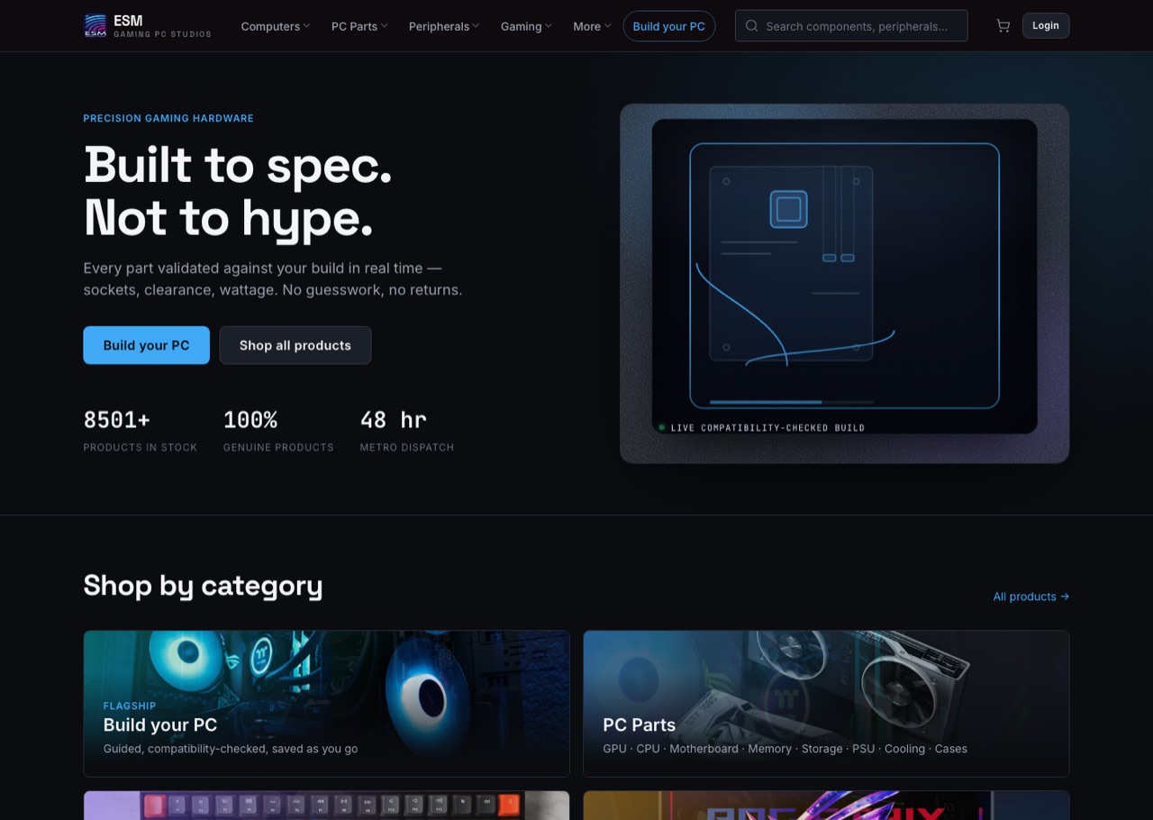 ESM Gaming PC Studios